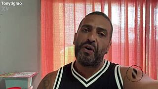 feeling dirty pleasure while screaming in doggystyle anal fisting with ball licking