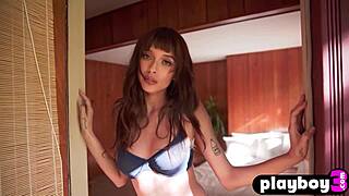 Sexy Latina Milf Steph Undresses In Lingerie Revealing Small Tits And Ass