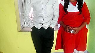 Watch This Desi Schoolgirl Get Tight Pussy Fucked By Classmate In Classroom Quickie