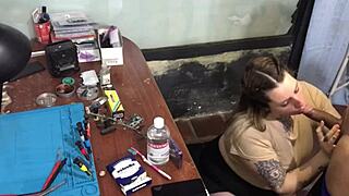 I Sucked Technician's Dick for Payment