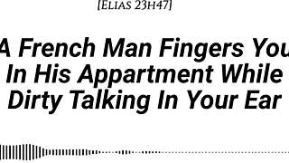 audio m4f real french accent a french man fingers you