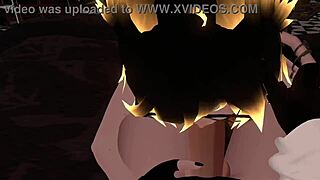 Hex enjoys a fun activity in VRChat ERP.