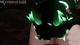 Hex enjoys a fun activity in VRChat ERP.