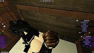 Roblox emo chick gets pounded hard on bed part 2