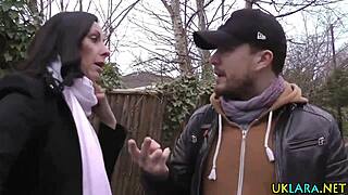 milf in stockings gets ass jizzed