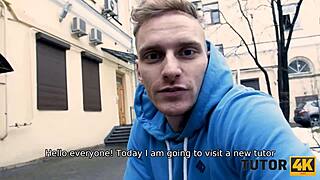 Brunette teacher says, 'Let's have sex now'