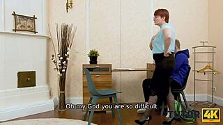 tutor4k pretty tutor forgets about lesson and interacts with student in high definition