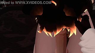 Hex enjoys a fun activity in VRChat ERP.