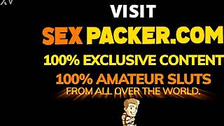 Skinny Ebony Latina Anal Fed Big Dick Ass To Mouth Facial