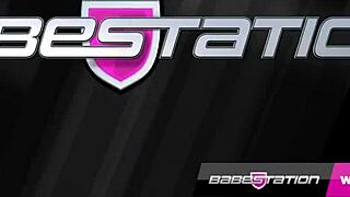 I finger hot blonde milf karlie simon in lingerie solo