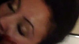 BBW Enjoys Sucking Monster Black Cock