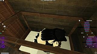 Roblox emo chick gets pounded hard on bed part 2