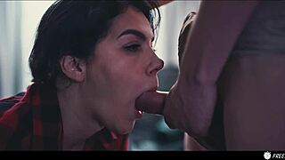 Valentina Nappi gets lost in the woods, frozen in time and facefucked