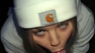 Met Hot Teen on Street for Blowjob and Intense Fucking