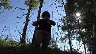 Watch this busty milf unleash a golden shower on her hairy pussy in various locations, a fetish compilation drenched in yellow urine!