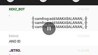 camfrog show girl part one on webcam