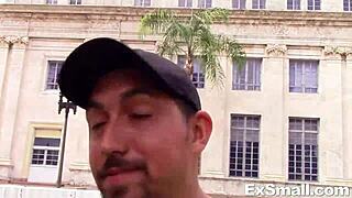 Joseline Kelly Fucks Stranger Outdoors