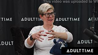 Besties Lexi Lore And August Skye Share Huge Cock In Pussy Stacking 3-Way