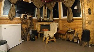 Stepmom's romantic striptease for you