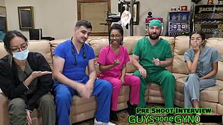 Doctor Canada FLIPS the SCRIPT on Doctor Channy Crossfire during MEDICAL EXAMINATION - ends up EXAMINING his DOCTOR!
