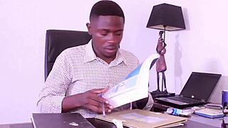 Seductive pedicured babe gives blow n footjob