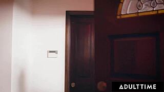 Adult Time - Perspective - Loser Husband Catches Cheating Wife Angela White In Wild Orgy Fuckfest