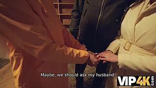 Sudden Threesome with Colombian Hotties in Humiliating Cuckold!