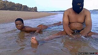 Intense Emotions Surge During Beach Sex Vacation With Wet Pussy