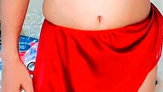 red hot sissy dominate shemale with strapon and vibrator