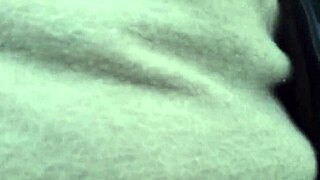 i show my tits in public garden then pee in my tight pants