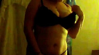 rose in stockings enjoying a quiet moment