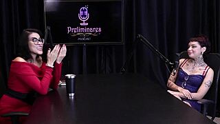 melhores momentos da annie clementine no preliminares podcast com bia hot - parte 3 watch on sheer red