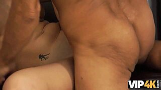 Pretty girl gets naughty with her perverted father-in-law in this vip4k scene