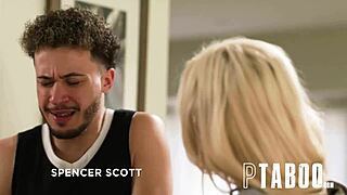 Spencer Scott and Apollo Banks cheer each other on