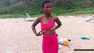 Intense Emotions Surge During Beach Sex Vacation With Wet Pussy