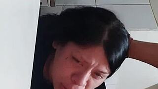 Cooking Latina Milf Gets Fucked Hard. And Filled With Cum By Big Cock.