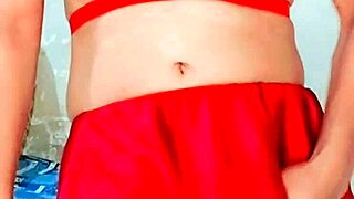 red hot sissy dominate shemale with strapon and vibrator