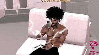 Gaby Villahermosa's Big Black Cock Tribute For Fan