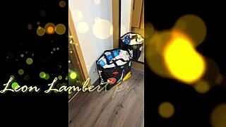 hot sexy petite blonde paints my balls for easter?