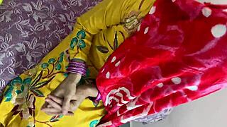 desi villager bhabhi gets fucked hard with hindi audio on the ranch