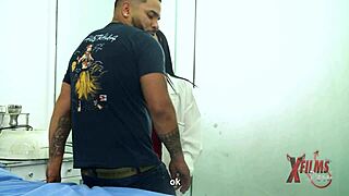 Wow, that curvy urologist got fucked by a big Peruvian cock!