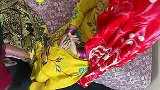 desi villager bhabhi gets fucked hard with hindi audio on the ranch