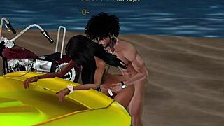 Gaby Villahermosa's Big Black Cock Tribute For Fan