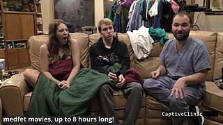 Nova Maverick's Troubled Tongue in Deepthroat Gagging and Choking Action