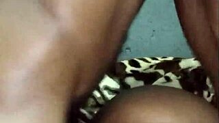Black Teen 18+ Gets Her Tight Pussy Stretched Wide by Big Cock