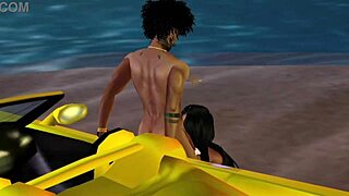 Gaby Villahermosa's Big Black Cock Tribute For Fan