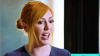 Sexy big tit blonde masseuse explains her client what a nuru massage is - lauren phillips david lee