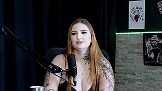 Ingridi Victoria Exposes Small Dick in Sheer Red Menage with Family!