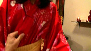 asian mommy gives massage blowjob and fucking