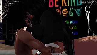 Gaby Villahermosa's Big Black Cock Tribute For Fan